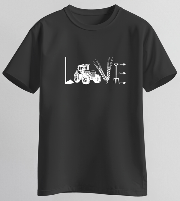 love-traktor-crna Love traktor
